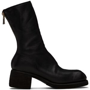 Guidi Black 9088 Boots  - Blkt - Size: IT 38.5 - female