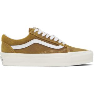 Vans Yellow Old Skool Sneakers  - LX WAX LEATHER GOLDE - Size: US US 5.5 Women / US 4 Men - female