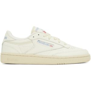 Reebok Classics Off-White Club C 85 Sneakers  - Chalk/Papwht/Vinblu - Size: US 5.5 - female