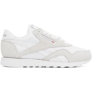 Reebok Classics White & Beige Classic Nylon Sneakers  - Ftwwht/Ftwwht/Ftwwht - Size: US 5.5 - female