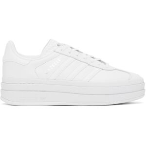 adidas Originals White Gazelle Bold Sneakers  - Ftwr White - Size: US 8.5 - female