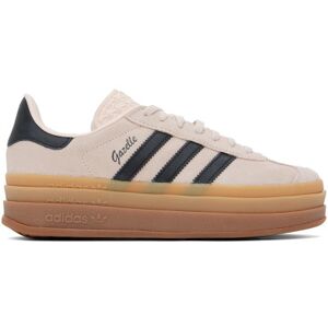 adidas Originals Pink & Black Gazelle Bold Sneakers  - Wonder Quartz/Black - Size: US 8.5 - female