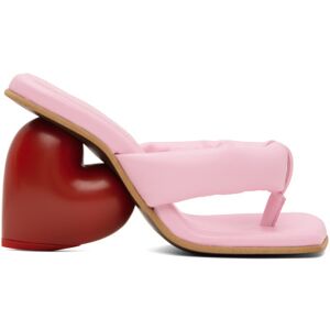 YUME YUME Pink & Red Love Mules  - Candy / Red - Size: IT 36 - female