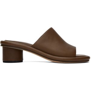 Lauren Manoogian Brown Welt Mules  - B04 Brown - Size: IT 35 - female