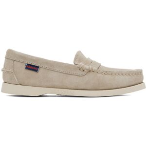 Sebago Taupe Dan Boat Flesh Out Loafers  - 910 Taupe Lt Walnut - Size: US 6.5 - female