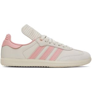 adidas Originals Off-White & Pink Humanrace Samba Sneakers  - Alumina/Wonder Mauve - Size: US US 11 Women / US 9.5 Men - female