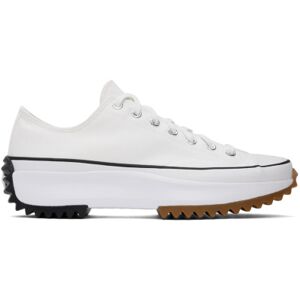 Converse White Run Star Hike Sneakers  - WHITE/BLACK/GUM - Size: US 5.5 - male