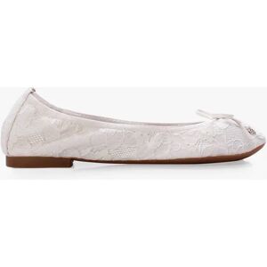 Paradox London Xeelia Lace Ballet Pumps, Ivory - Ivory - Female - Size: 6