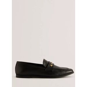 Ted Baker Zzoee Flat Leather Loafers - Black Black - Female - Size: EU38