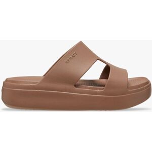 Crocs Getaway Platform H-Strap Mules - Light Brown - Female - Size: 7