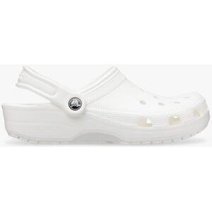 Crocs Classic Clogs - White - Male - Size: 11