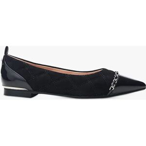 Moda in Pelle Edessa Leather Ballet Pumps - Black - Female - Size: 6