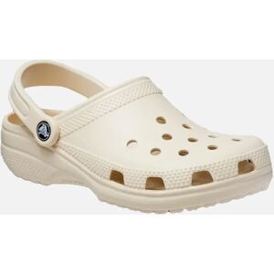 Women's Crocs Womens Classic Clog Sandals (Bone) - Bone Grey - Size: M5/W6