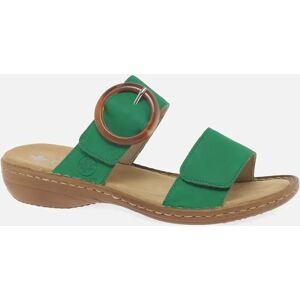 Rieker Women's Nectar Womens Sandals - Green - Size: 6.5