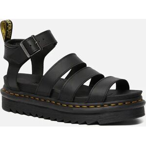 Dr Martens Women's Dr. Martens Womens Blaire Hydro Leather Strap Sandals (Black) - Size: 5