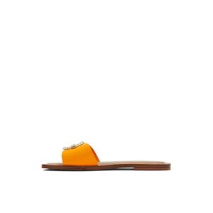 ALDO Women's Glaeswen Slide Sandal, Bright Orange, 4 UK