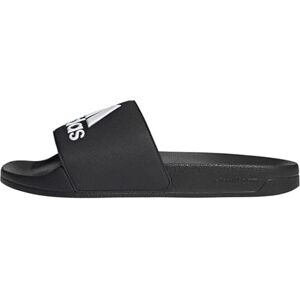 adidas Men's Adilette Shower Sandal, Core Black Cloud White Core Black, 5 UK