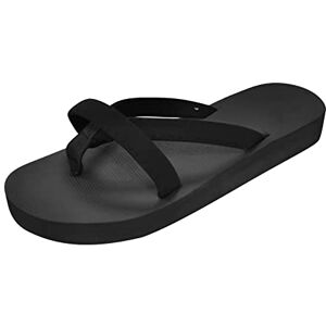 Generic Dainty Women'S Bathing Shoes With Toe Separator Fashionable Slippers Summer Open Lightweight Sandals Frosted Wear-Resistant Breathable Flip Flop Non-Slip Flat Shoes Dainty Comfortable Toe Sandals,