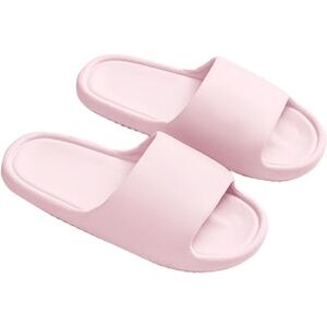 Luoluoluo Thick Slippers For Women And Men Uk Sale, Cloud Sliders Platform Poolside Sandals Shower Shoes Home Hotel Guest House Shoes Unisex Slip On Slipper Non-Slip House Slides For Indoor & Outdoor