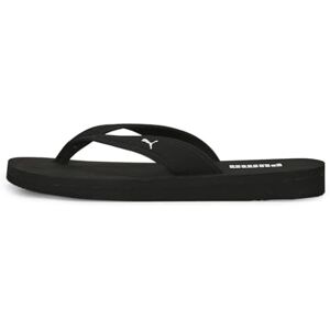 Women Sandy Flip Flip-Flops, Puma Black-Puma White, 8 UK