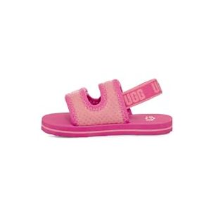 UGG Boy's Unisex Kids Lennon Slingback Slide Sandal, Sugilite/Strawberry Milkshake, 11 UK Child