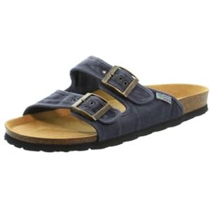 Natural World Unisex 7001E-677-43 Flat Sandal, Azul, 10 UK