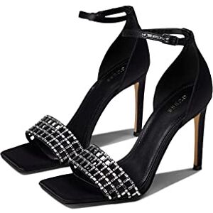 GUESS Women's Saile Heeled Sandal, Black 001, 4.5 UK