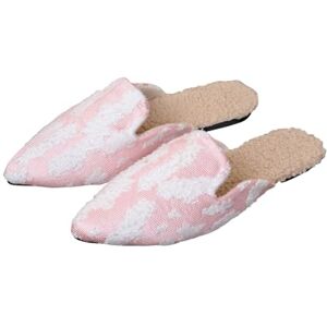 Bvebjdx Women'S Fuzzy Mules Uk Sale Clearance,Plush Insole Clogs Ladies Pointed Toe Slippers Comfort Home Shoes Closed Toe Sandals Fluffy Flat Slides Comfort Flip Flops Faux Fur Bedroom Slide Slipper