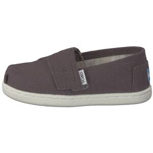 TOMS TINY ALPARGATA Grey Canvas UK8.0