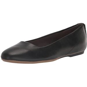 Dr. Scholl's Shoes Women's Wexley Ballet Flat, Black Smooth, 9 UK