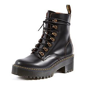 Dr. Martens 1460 Women's Leona Vintage Smooth Boots, Black, 8UK, 42EU