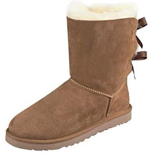 UGG Women's Bailey Bow II Classic Boot, Chestnut, 3 UK