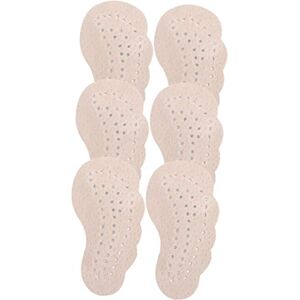 FOMIYES 3 Pairs Anti Slip Stickers for High Heels Ladies Insoles Heeled Boots for Women Block Heels for Women Heel Cushion Womens High Heels Forefoot Pads Pigskin Women's Supplies Portable