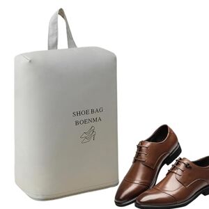 Generic Walking Boot Bag,Travel Shoe Storage Bag Dustproof Shoe Storage Organizer with Zipper for Slippers, Sports Shoes, High Heels