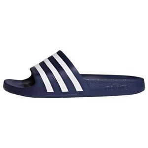 adidas Unisex Adilette Aqua Slides, Dark Blue/Ftwr White/Dark Blue, 12 UK