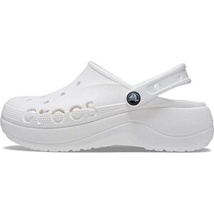 Crocs Baya Platform Clog White Size 3 Uk Women