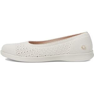 Skechers Women's On-The-go Dreamy-Sweetheart Ballet Flat, Natural, 8.5