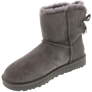 UGG Women's Mini Bailey Bow II Classic Boot, Grey, 3 UK