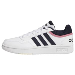 adidas Women's Hoops 3.0 Trainers, FTWR White Legend Ink Rose Tone, 3.5 UK