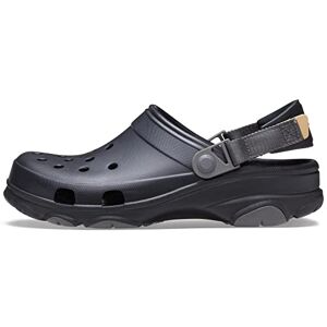 Crocs Unisex Classic All Terrain Clog, Black, 7 UK Men/ 8 UK Women