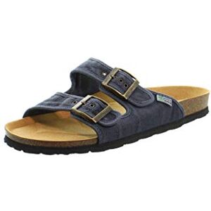 Natural World Unisex 7001E-677-37 Flat Sandal, Azul, 3 UK