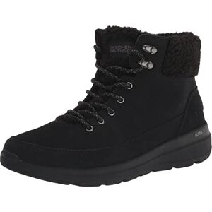 Skechers Women's Glacial Ultra-Woodlands Fashion Boot, Black, 6 UK