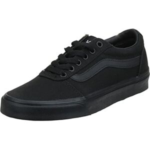 Vans Women's Ward Sneaker, Canvas Black Black, 4.5 UK