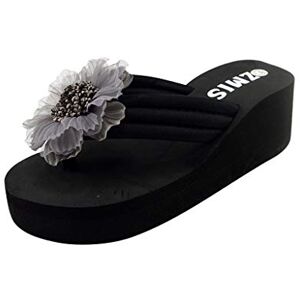 Tyuiop Chunky Sandals Sandals Women Size 7 Indoor Slippers Women Summer Slippers Women Size 5 Low Wedge Sandals Wedge Sandals For Women Uk High Heels Size 10 Damping Sole Sandals