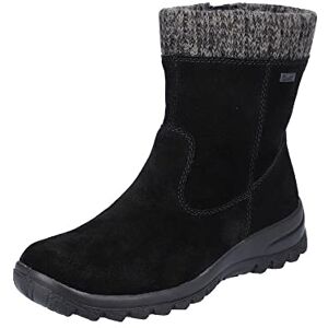 Rieker Women Boots L7162, Ladies Winter Boots,Water Repellent,Riekertex (Black, Uk Footwear Size System, Adult, Women, Numeric, Medium, 6.5)