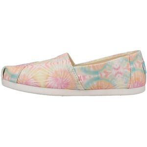 TOMS Women's Alpargata Loafer Flat, Candy Pink Tie Dye, 5.5 UK