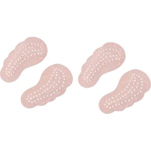 FRCOLOR 2 Pairs Forefoot Pad High Heel Shoe Inserts Heels for Womans Heels Women Boots Half Insole Tray for Wheelchair Womens Insoles Arch Support Shoe Insoles Non Half Pad Leather Shoes