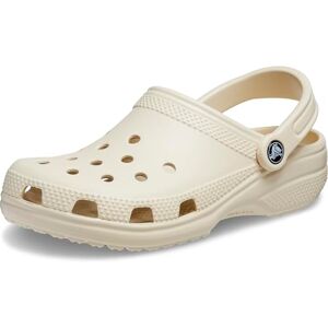 Crocs Unisex Classic Clogs (Best Sellers) Clogs , Bone,4 UK Men/ 5 UK Women