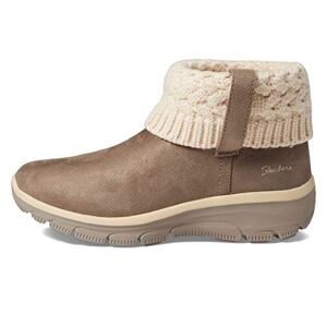 Skechers Women's Easy Going Cozy Weather Ankle Boot, Taupe, 4 UK