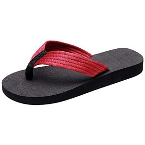 Generic Beach Flip Flops Womens - Flat Slippers For Women Summer Women'S Slide Sandals Beach Flip Flop Pool Shoes Slip-Resistant Flat Flip Flops For Holiday Beach Pool Jelly Sandals Sliders Casual Slippers